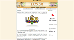 Desktop Screenshot of en.play-luxor.com