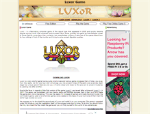 Tablet Screenshot of en.play-luxor.com